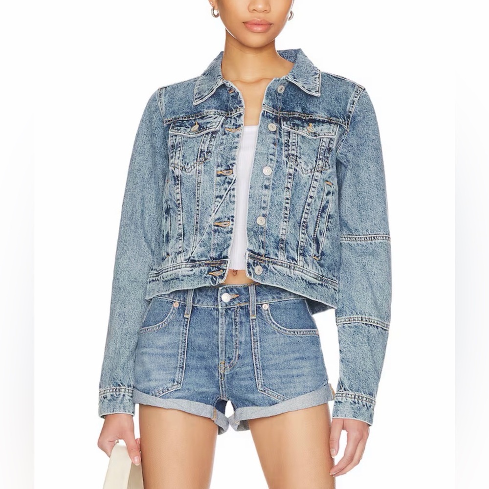 Free People Rumors Denim Jacket